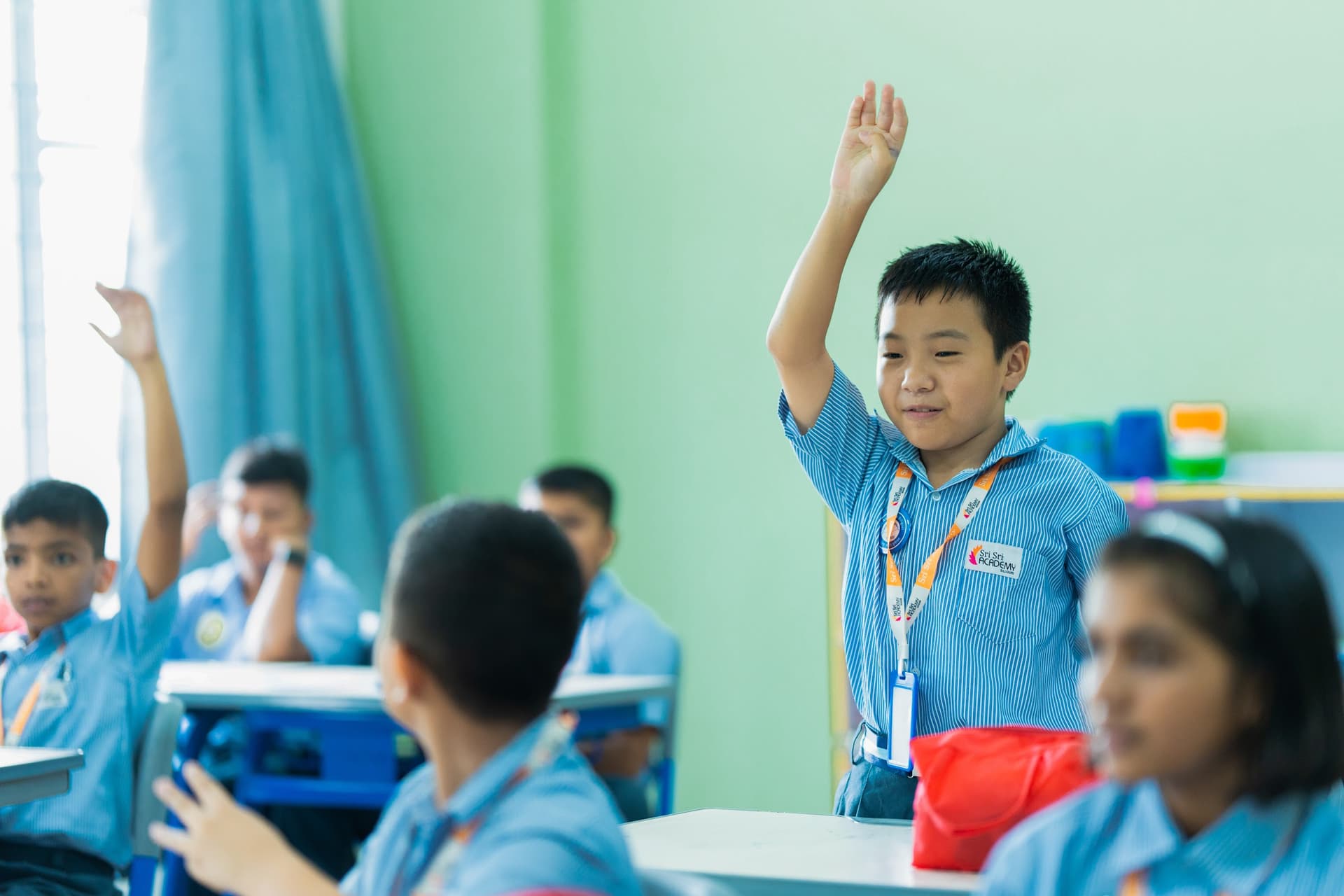 Confident classroom participation